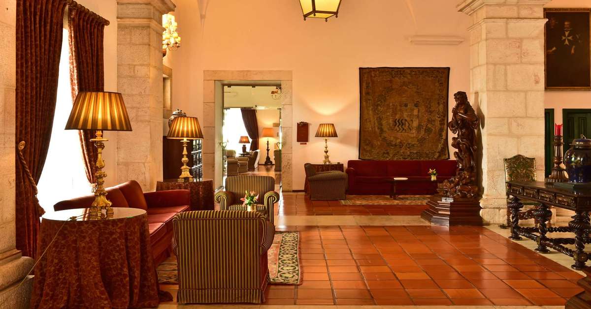 Een foto van het interieur van Pousada Castelo Estremoz