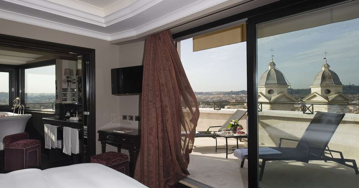 Een foto van Hassler Roma Hotel