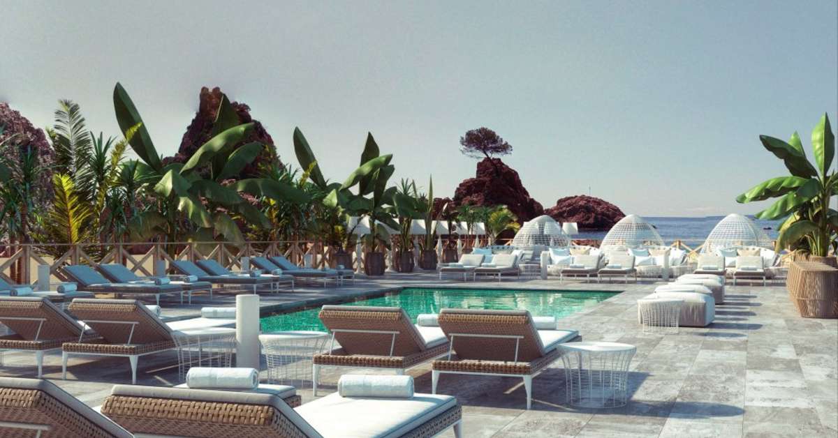 Een foto van het zwembad bij Hotel Golden Mar Menuda