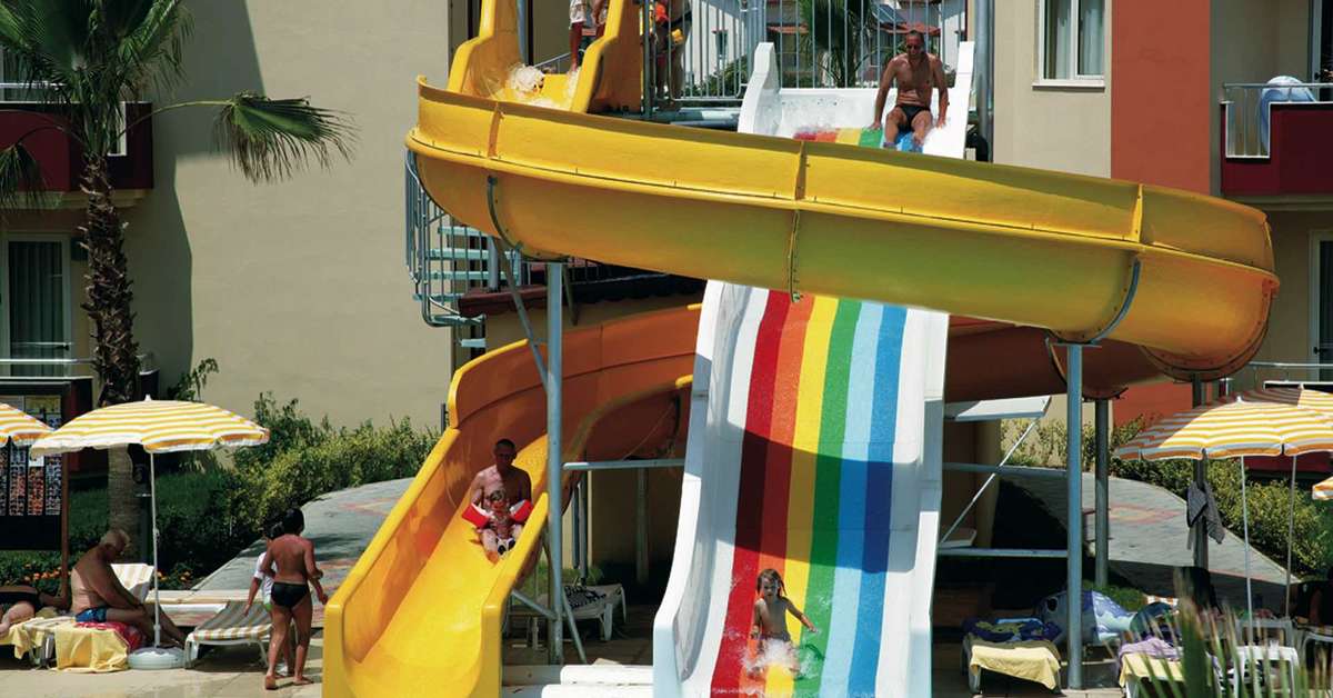 Een foto van het zwembad bij Orfeus Park Hotel