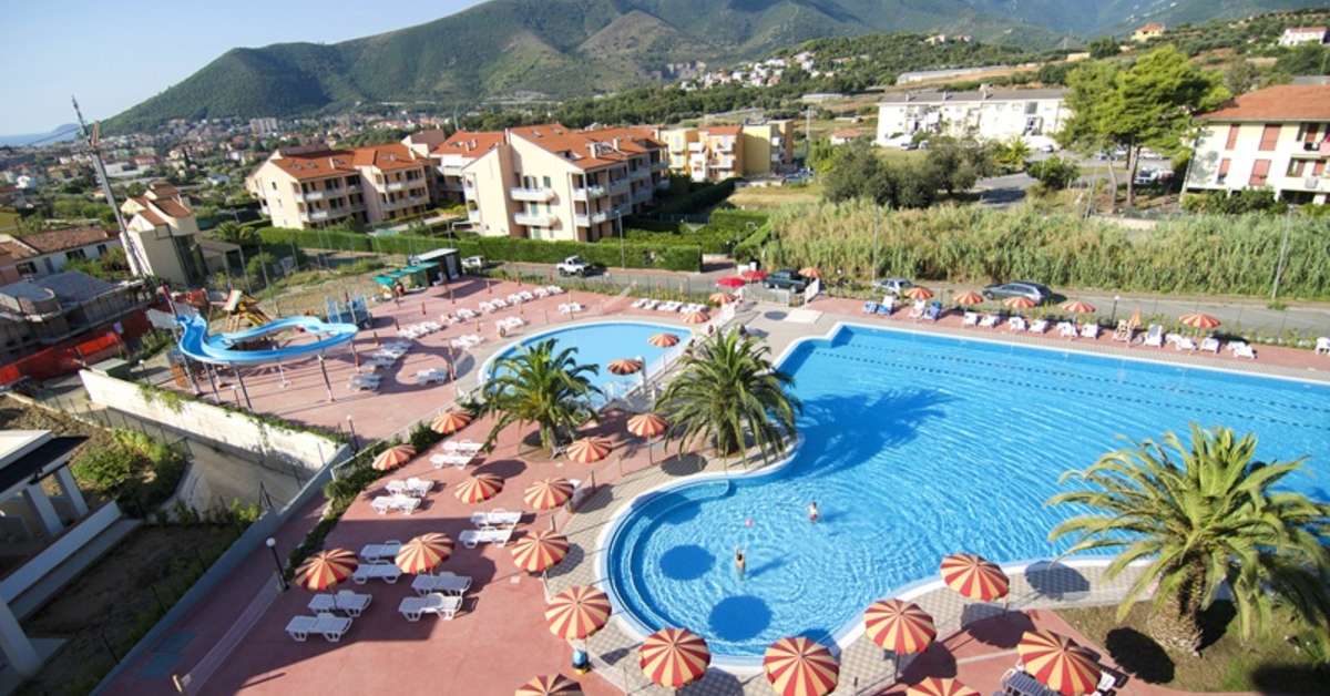 Een foto van het zwembad bij Ai Pozzi Village Spa Resort