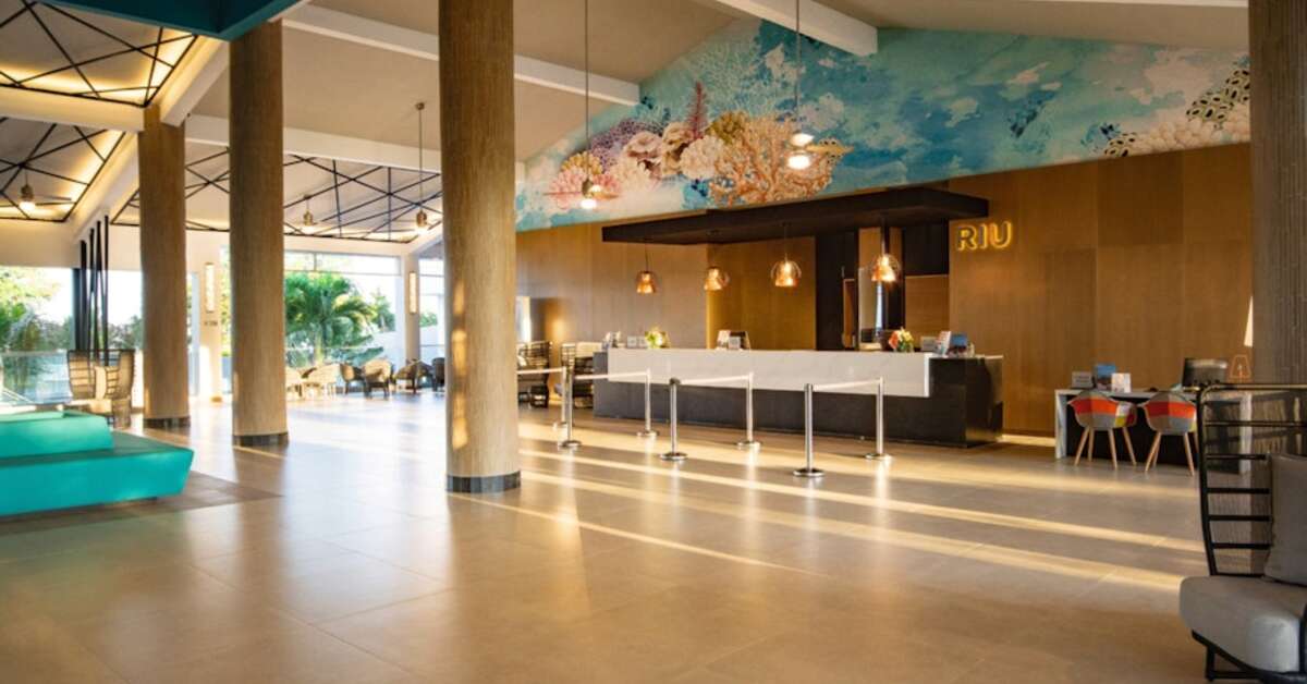 Een foto van het interieur van Riu Palace Tropical Bay