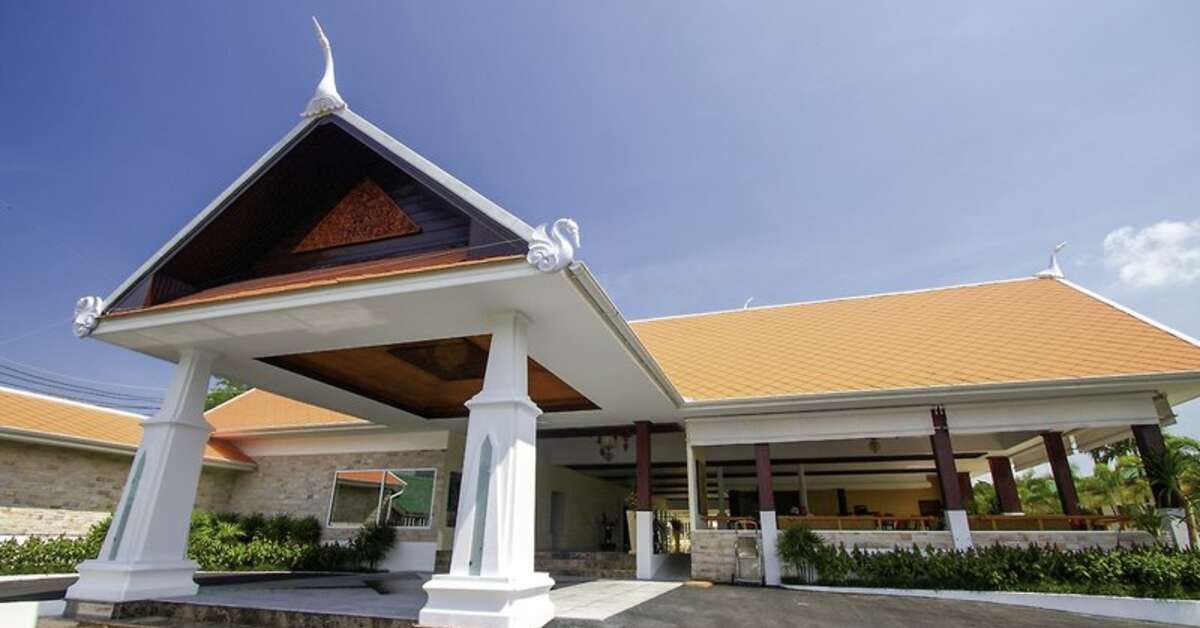Ein Foto von der Außenansicht des Thai Garden Resort