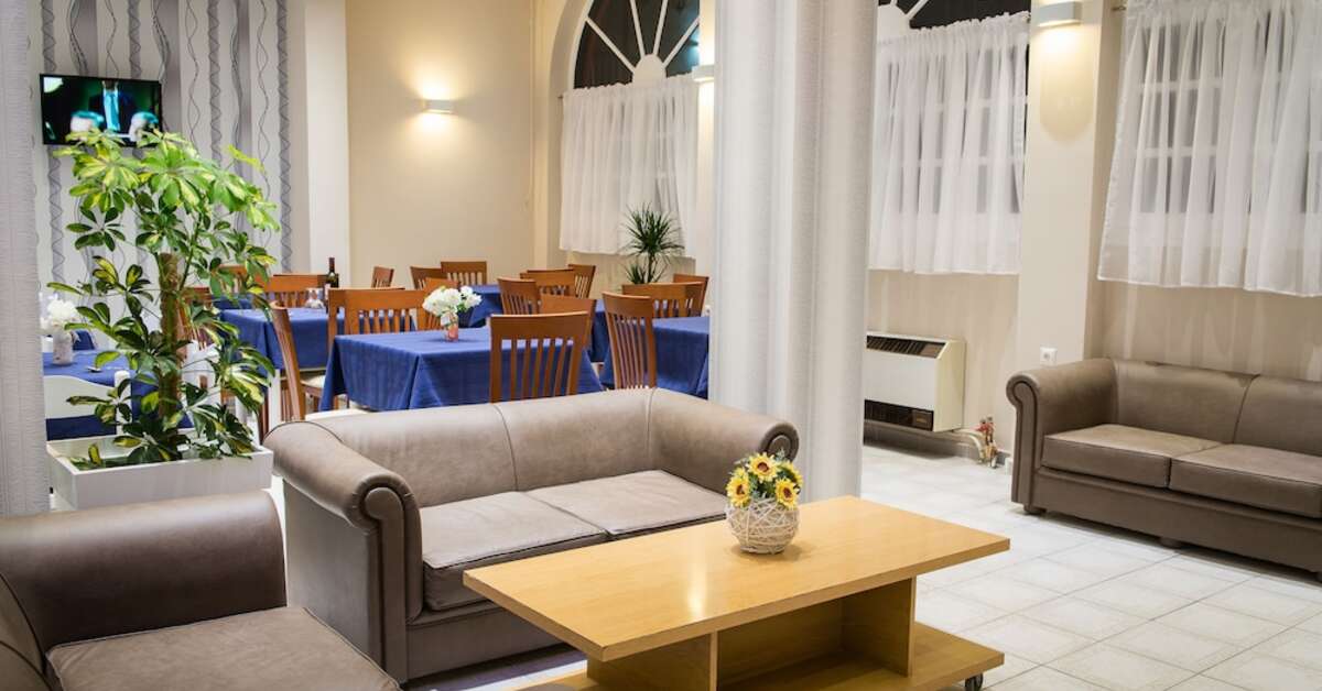 Een foto van het interieur van Club Zante Plaza