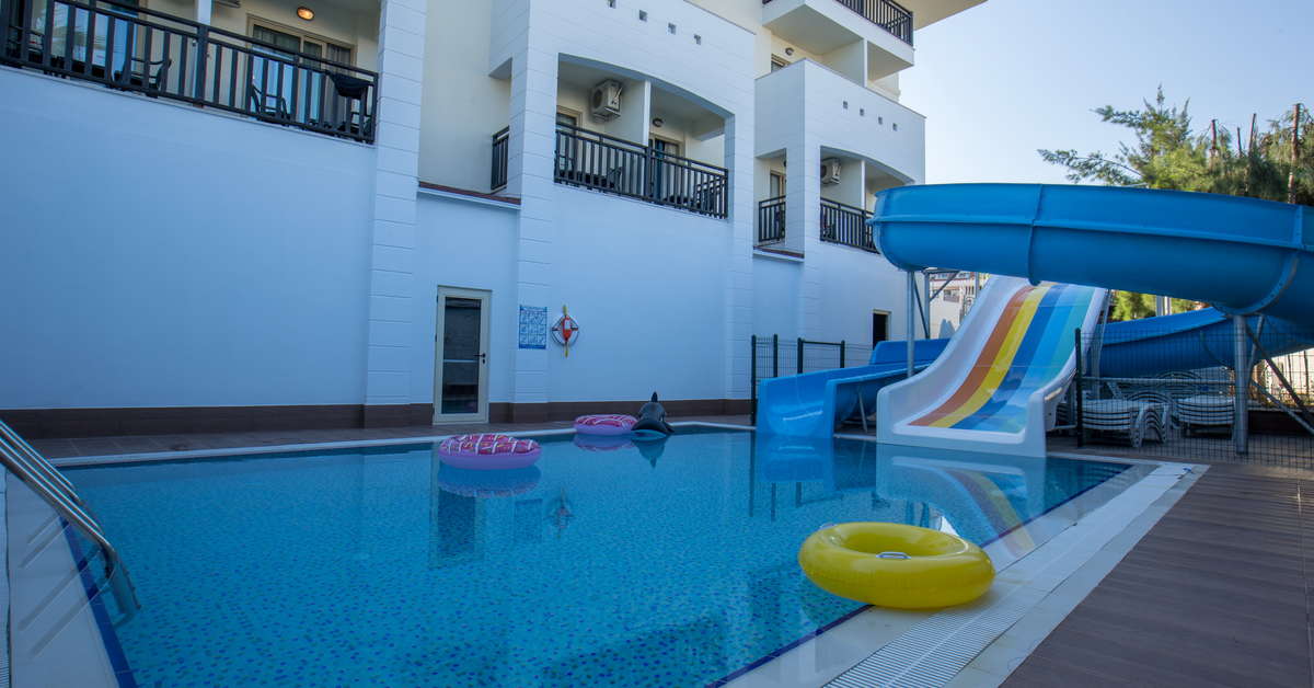 Een foto van het zwembad bij Aquamarin Resort & Spa