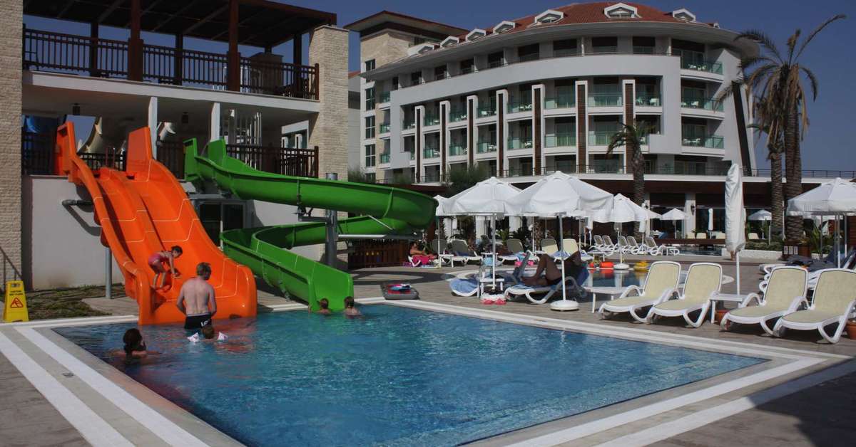 Een foto van het zwembad bij Sunis Evren Beach Resort & Spa