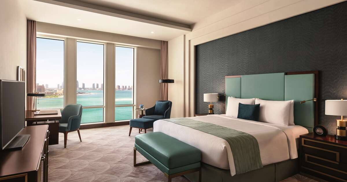 Een foto van Wyndham Grand Doha West Bay Beach