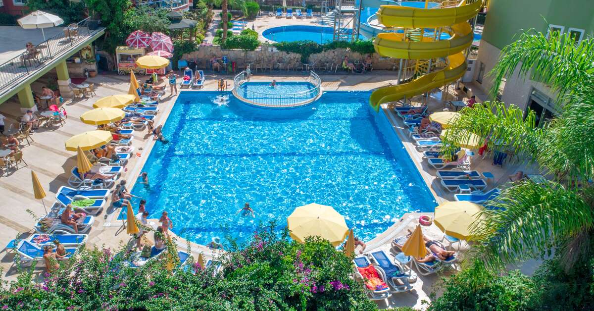 Een foto van het zwembad bij Sun Star Beach Hotel