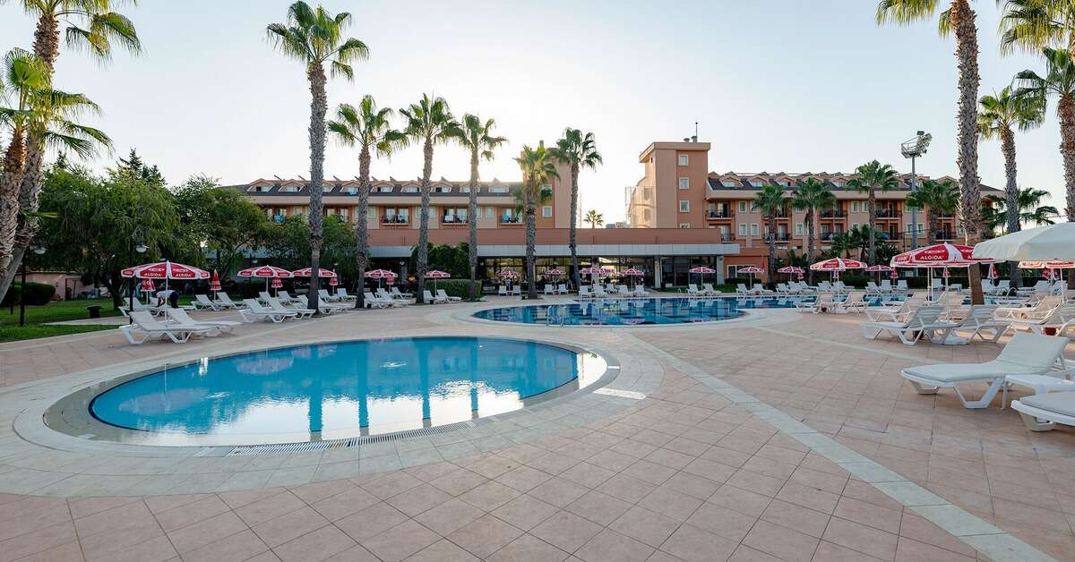 Een foto van het zwembad bij Viking Park Hotel & Spa