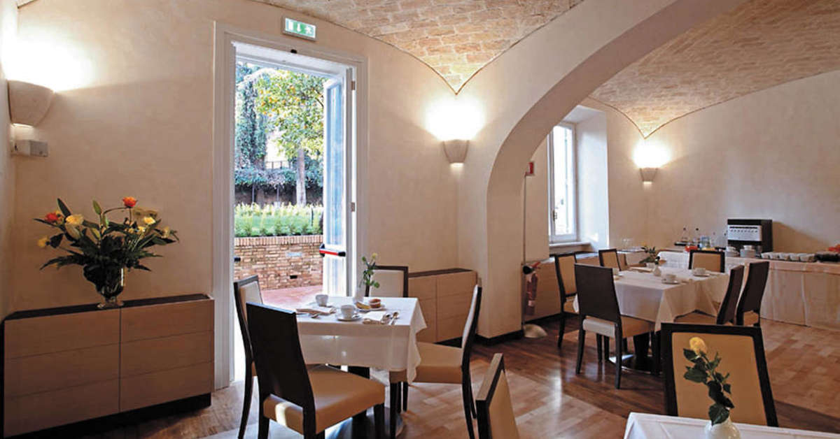 Een foto van de faciliteiten bij Kolbe Hotel Rome
