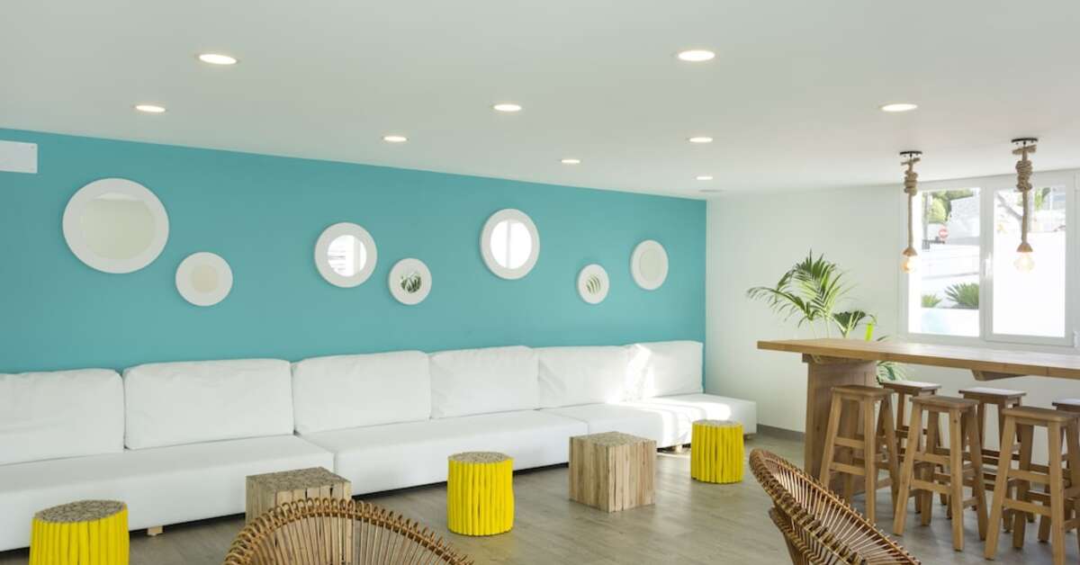 Een foto van het interieur van HSM Sandalo Beach