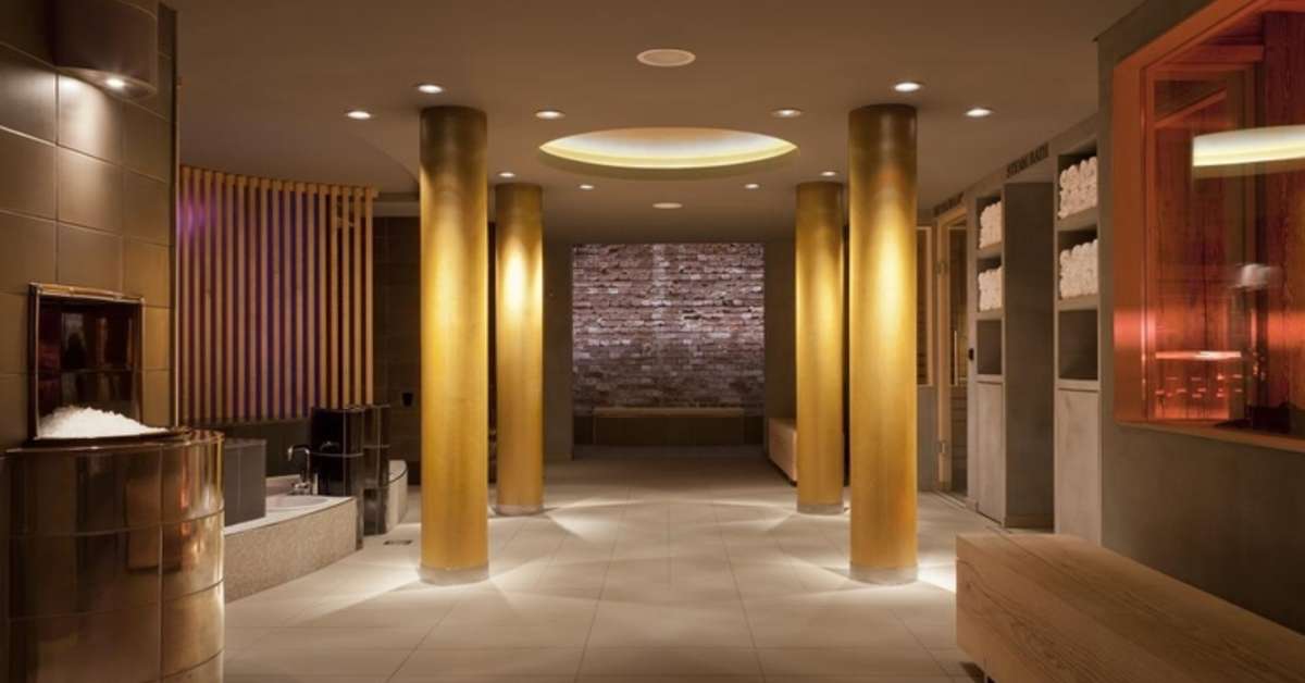 Een foto van het interieur van Steigenberger Grandhotel Handelshof