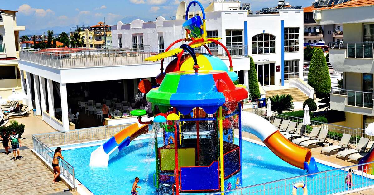 Ein Foto vom Pool im Dream Family Club