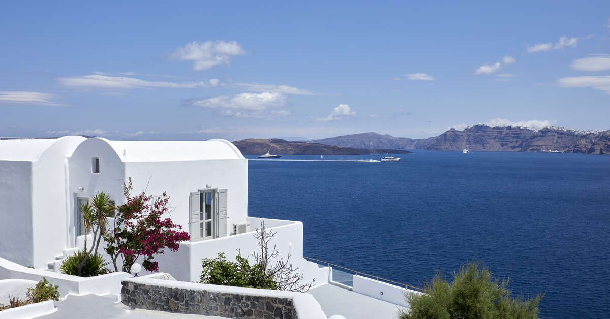 Ein Foto Santorini View Hotel