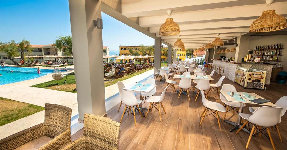 Een foto van de faciliteiten bij Aparthotel Robolla Beach