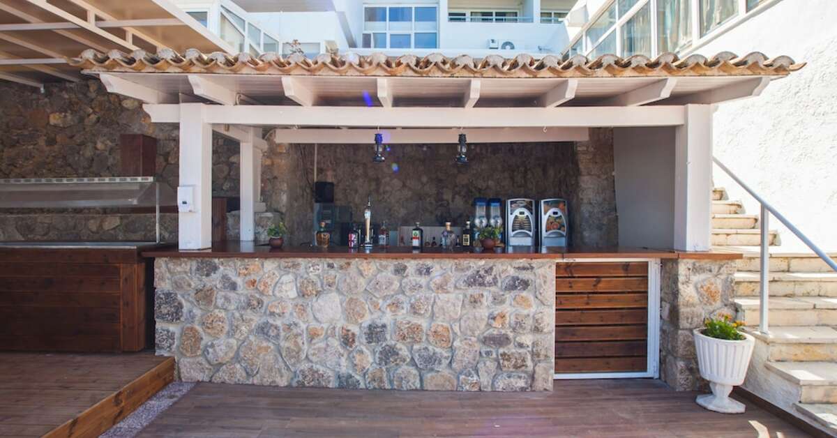 Ein Foto von den Einrichtungen im Golden Alexandros Hotel	