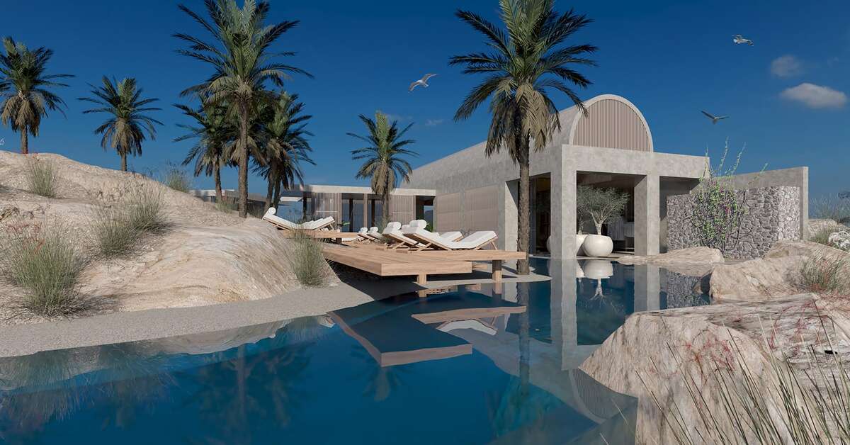 Een foto van het zwembad bij Acro Suites - A Wellbeing Resort