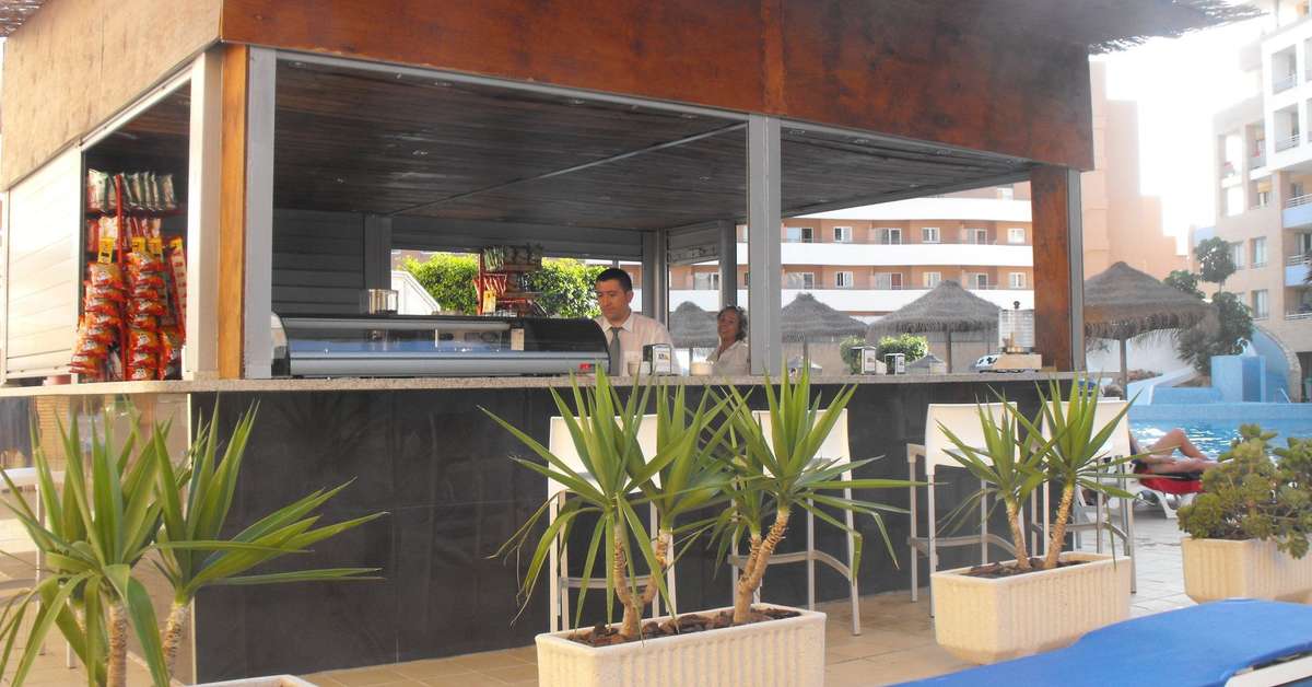 Een foto van de faciliteiten bij Hotel Neptuno