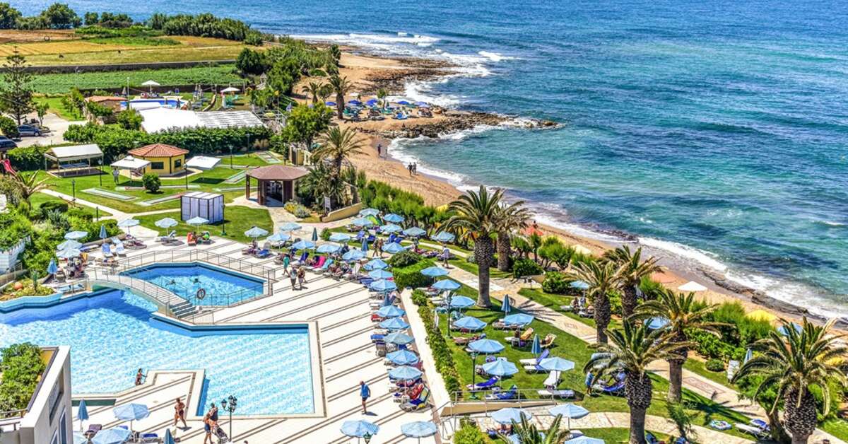 Een foto van het zwembad bij Creta Star Hotel