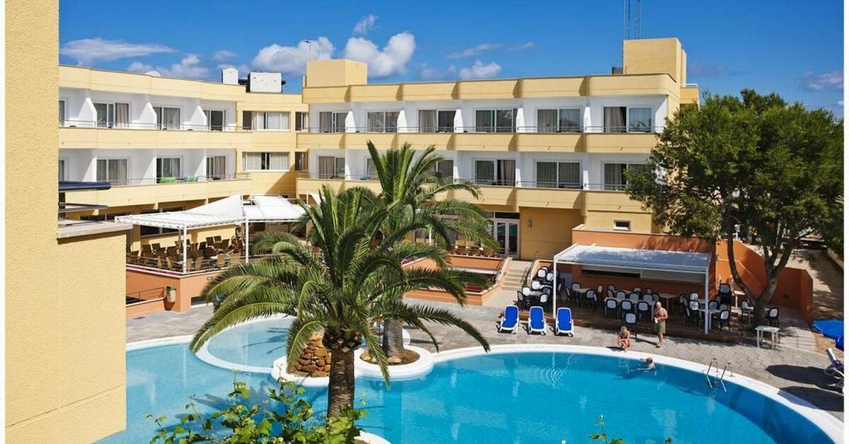 Een foto van het zwembad bij Hotel Spa Sagitario Playa
