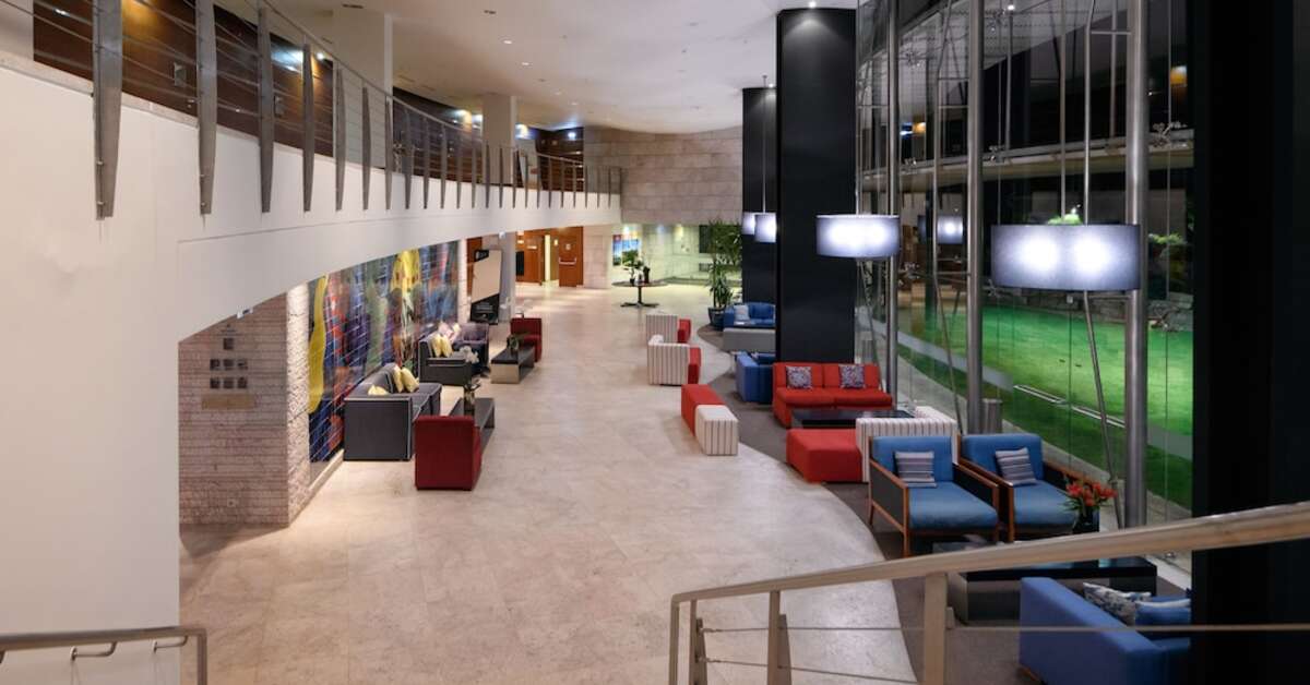 Een foto van het interieur van Pestana Vila Sol Golf Vilamoura