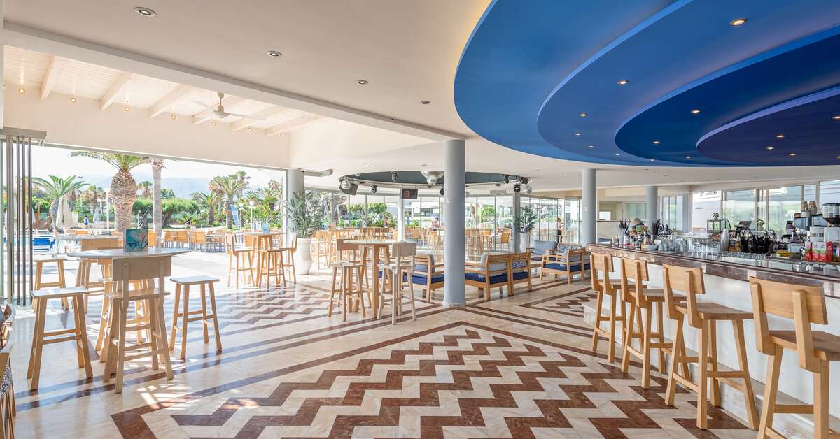 Een foto van de faciliteiten bij Lyttos Beach