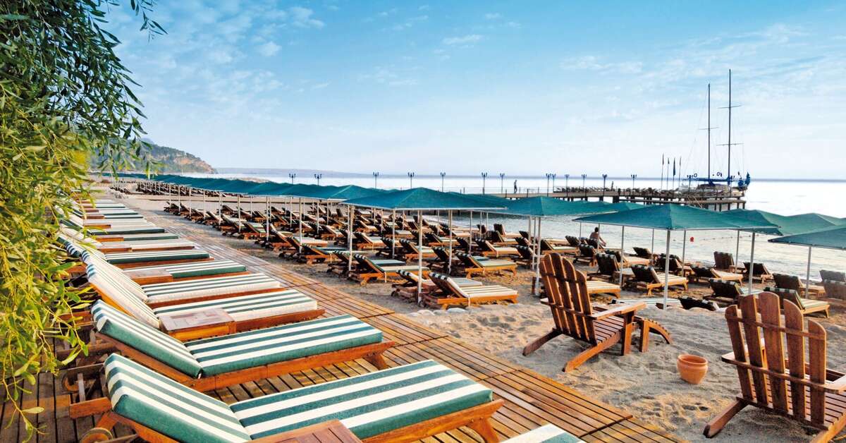 Een foto van het strand bij Akka Antedon