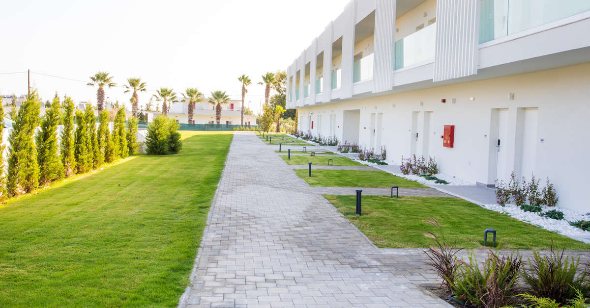 Een foto van de buitenkant van White Dreams Resort