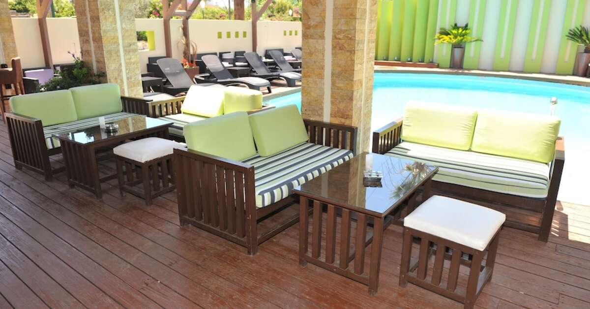 Een foto van de faciliteiten bij Heleni Beach Hotel