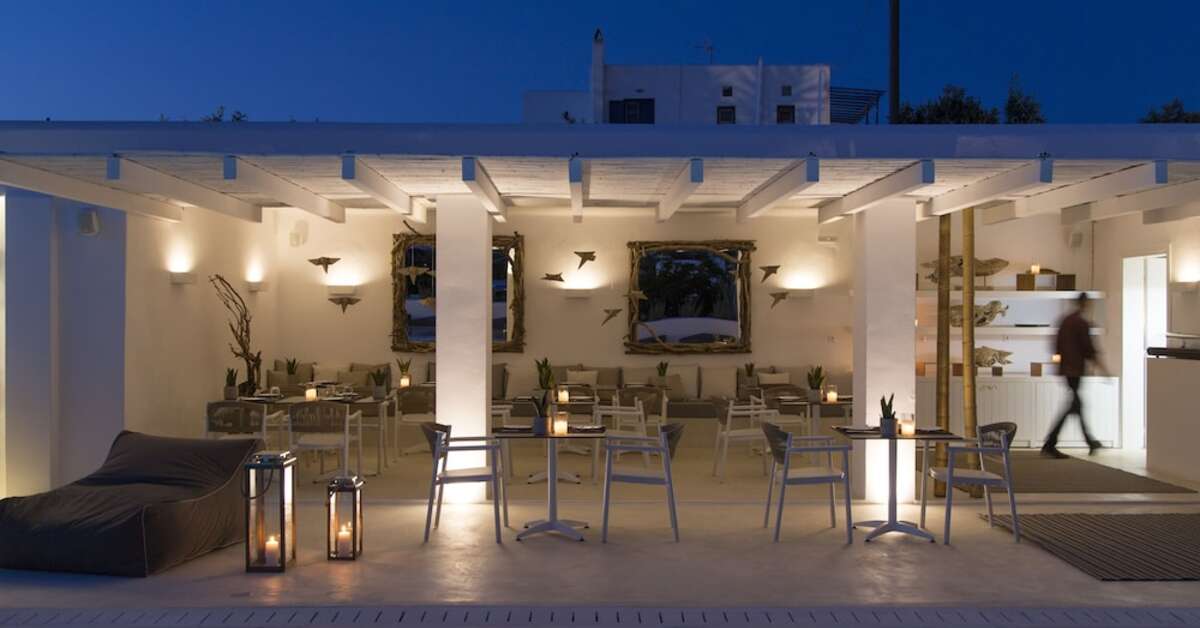 Een foto van het zwembad bij Livin Mykonos Hotel