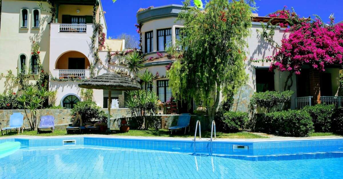 Een foto van het zwembad bij Aquarius Exclusive Appartementen