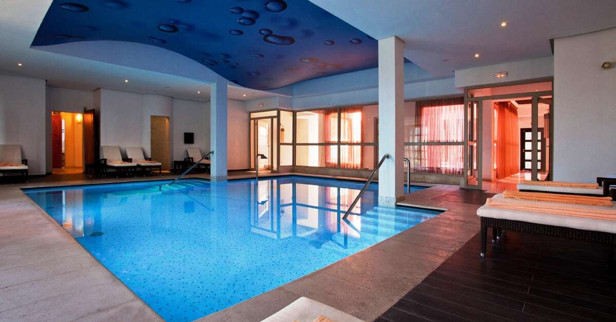 Ein Foto vom Pool im Kenzi Menara Palace