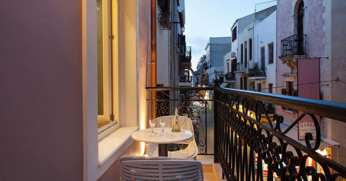 Ein Foto von der Außenansicht des Consolato Boutique Hotel