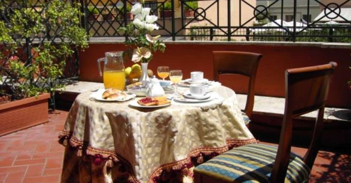 Een foto van de faciliteiten bij Hotel Villafranca Rome