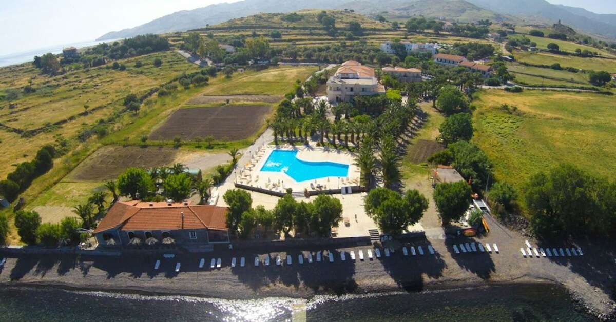 Een foto van het zwembad bij Aphrodite Hotel