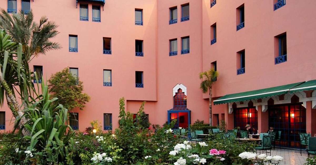 Een foto van de buitenkant van Ibis Marrakech Centre Gare