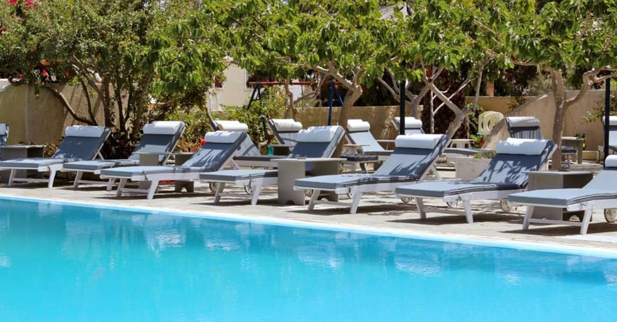 Een foto van het zwembad bij Alia Hotel