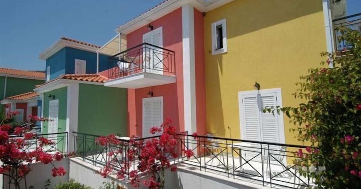 Een foto van de buitenkant van Porto Skala Hotel