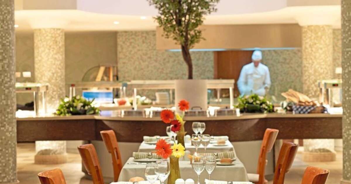 Een foto van de faciliteiten bij Atlantica Oasis Hotel