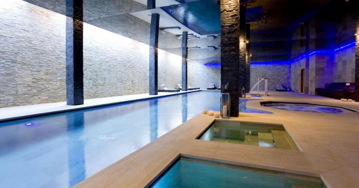 Een foto van het zwembad bij Aparthotel Playa Mar & Spa