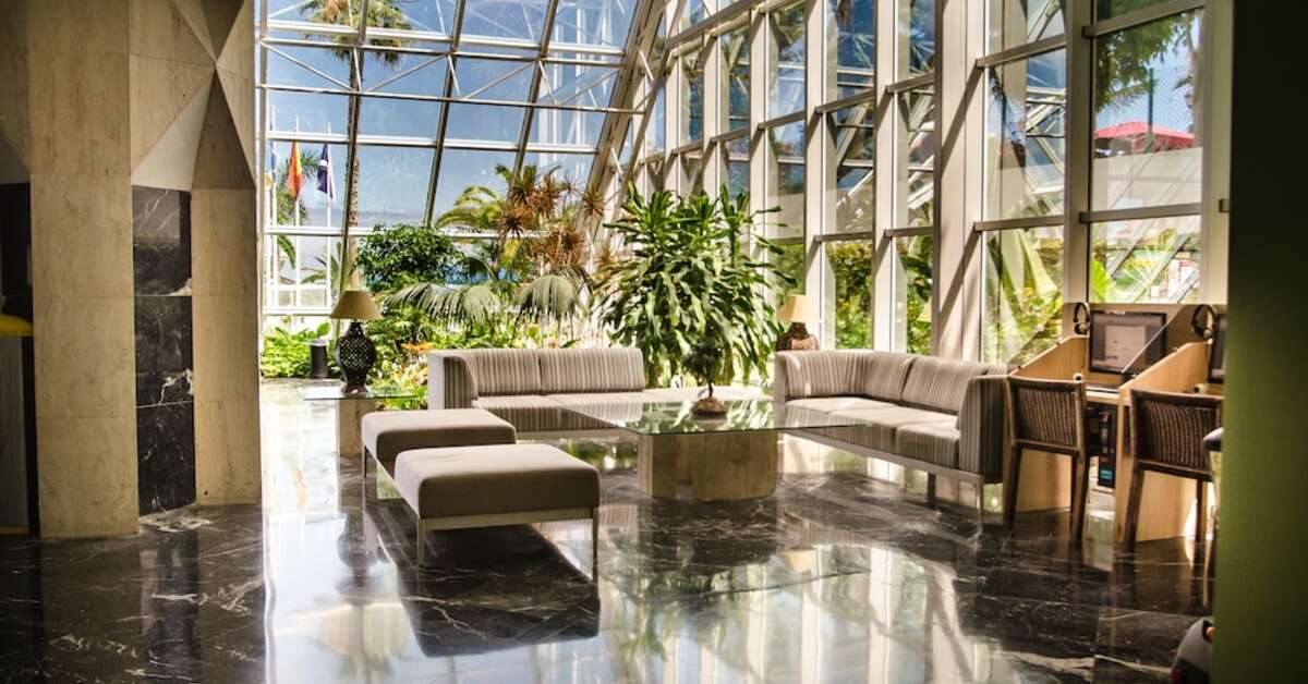 Een foto van het interieur van Catalonia Las Vegas