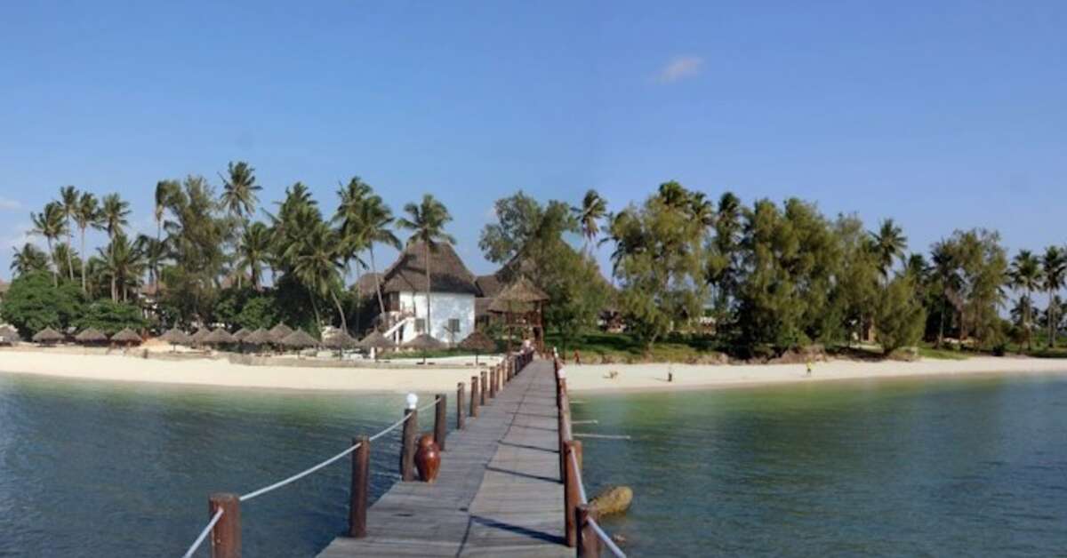 Een foto van het strand bij Paradise Beach Resort Zanzibar