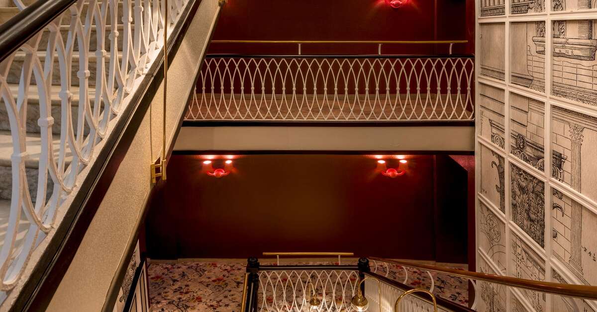 Een foto van het interieur van SH Ingles Boutique Hotel