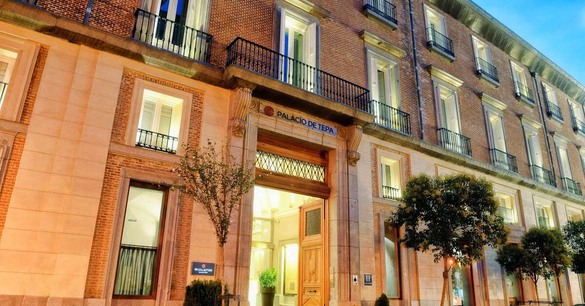 Een foto van de buitenkant van NH Collection Madrid Palacio de Tepa