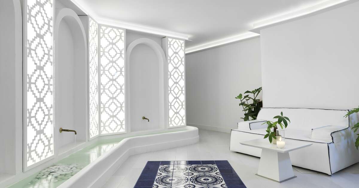 Ein Foto vom Innenbereich im Katikies Mykonos
