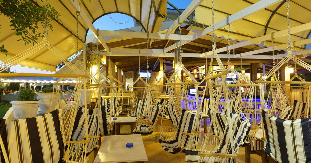 Ein Foto von den Einrichtungen im Philoxenia Hotel Malia