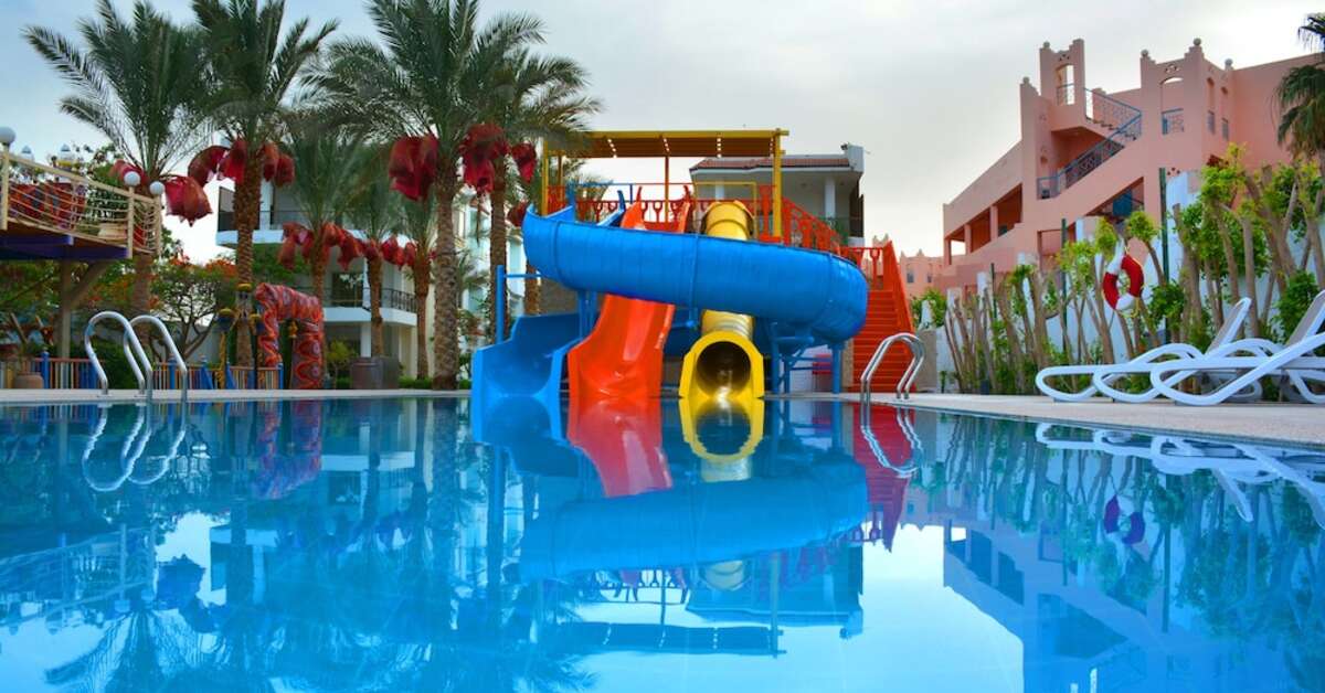 Een foto van het zwembad bij Minamark Resort & Spa