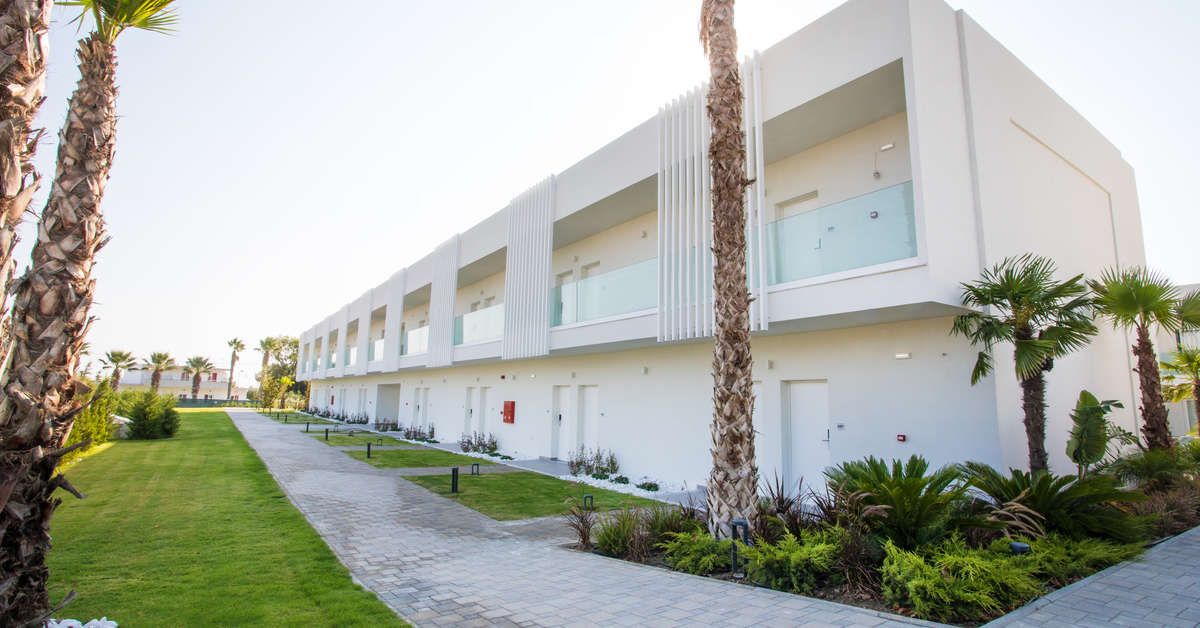 Een foto van de buitenkant van White Dreams Resort