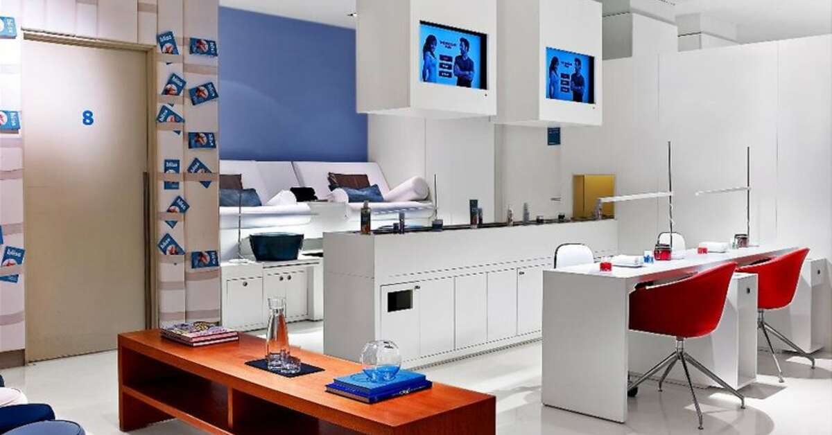 Een foto van de faciliteiten bij W Barcelona