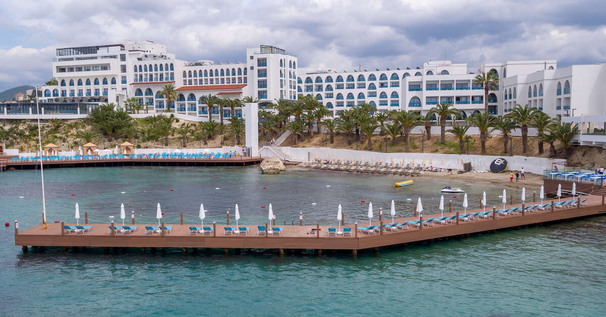 Een foto van de buitenkant van Infinity by Yelken Aquapark & Resort